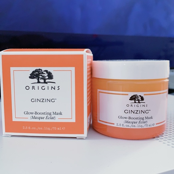 NIB Origins GinZing™ Glow Boosting Mask 75ml - Picture 2 of 5